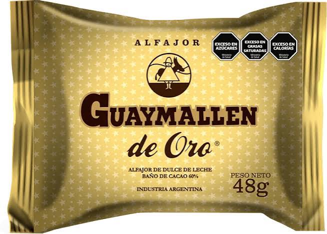 ALFAJOR GUAYMALLEN ORO (comprando 3 o más precio mayorista)
